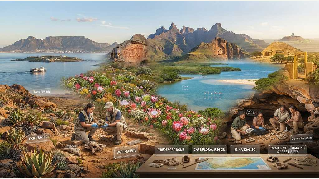 South African places of global importance